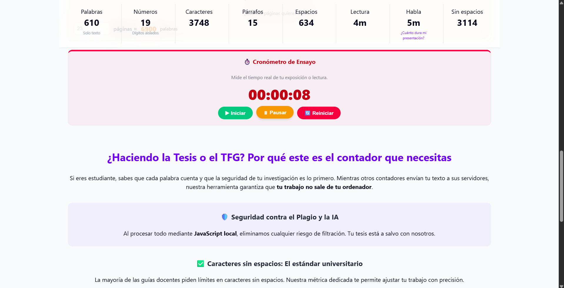 Contador de Palabras Pro gallery image