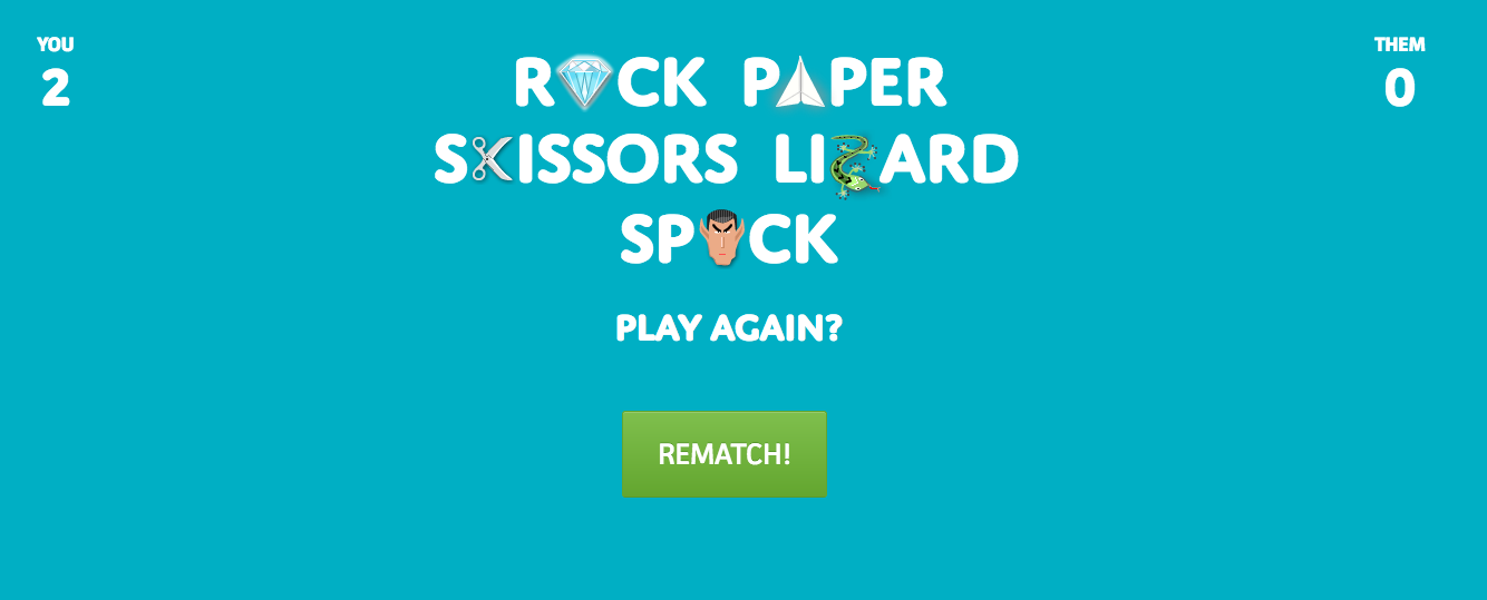 Rock, Paper, Scissors, Lizard, Spock gallery image