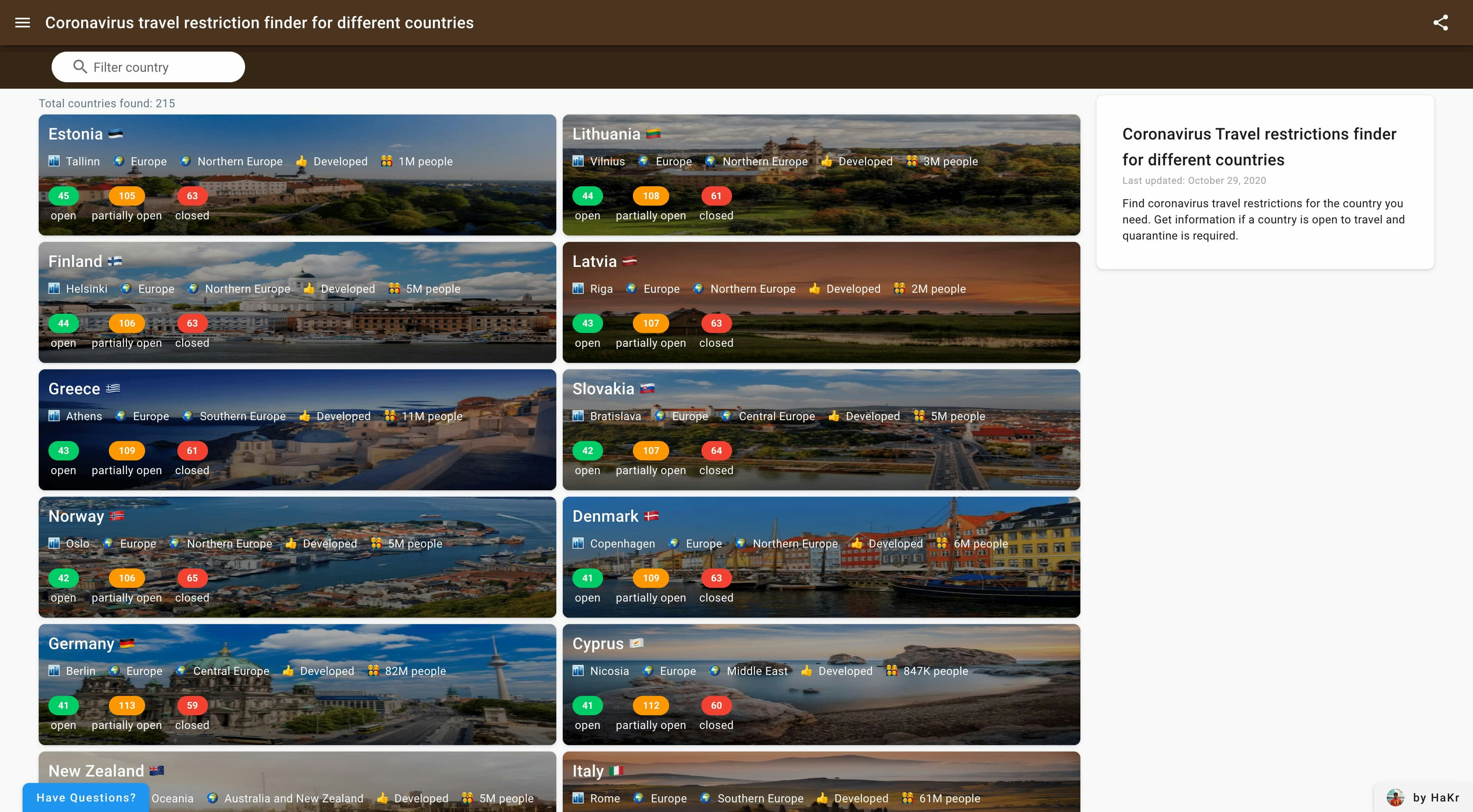 Visa List 3.0 gallery image