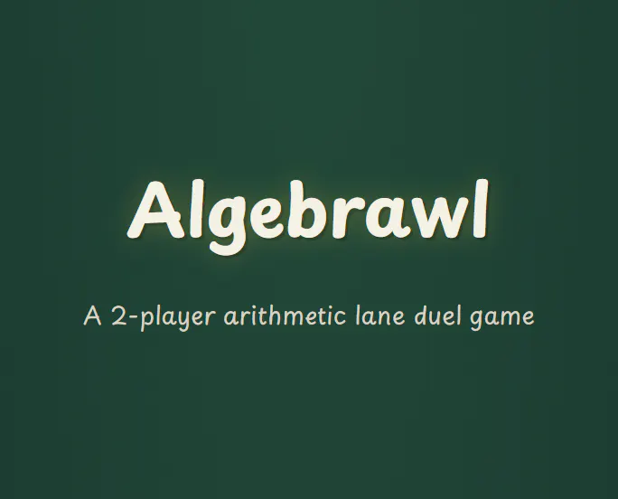 Algebrawl - An arithmetic battle of wits