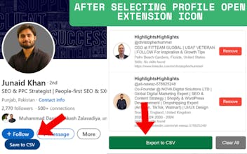 LinkedIn Data Exporter gallery image