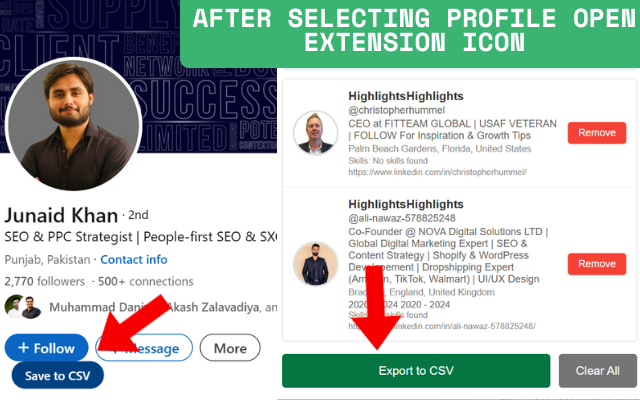 وسائط مصدر بيانات LinkedIn - أداة مجانية لكشط بيانات LinkedIn للموظفين 2