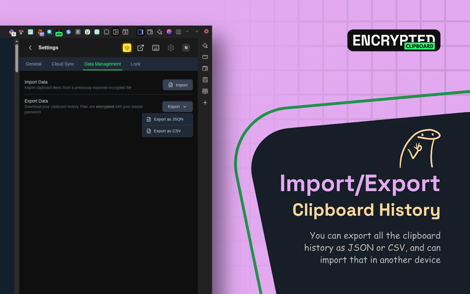 Encrypted Clipboard Manager screenshot 10