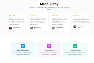 Buddy - AI Therapy Companion gallery image