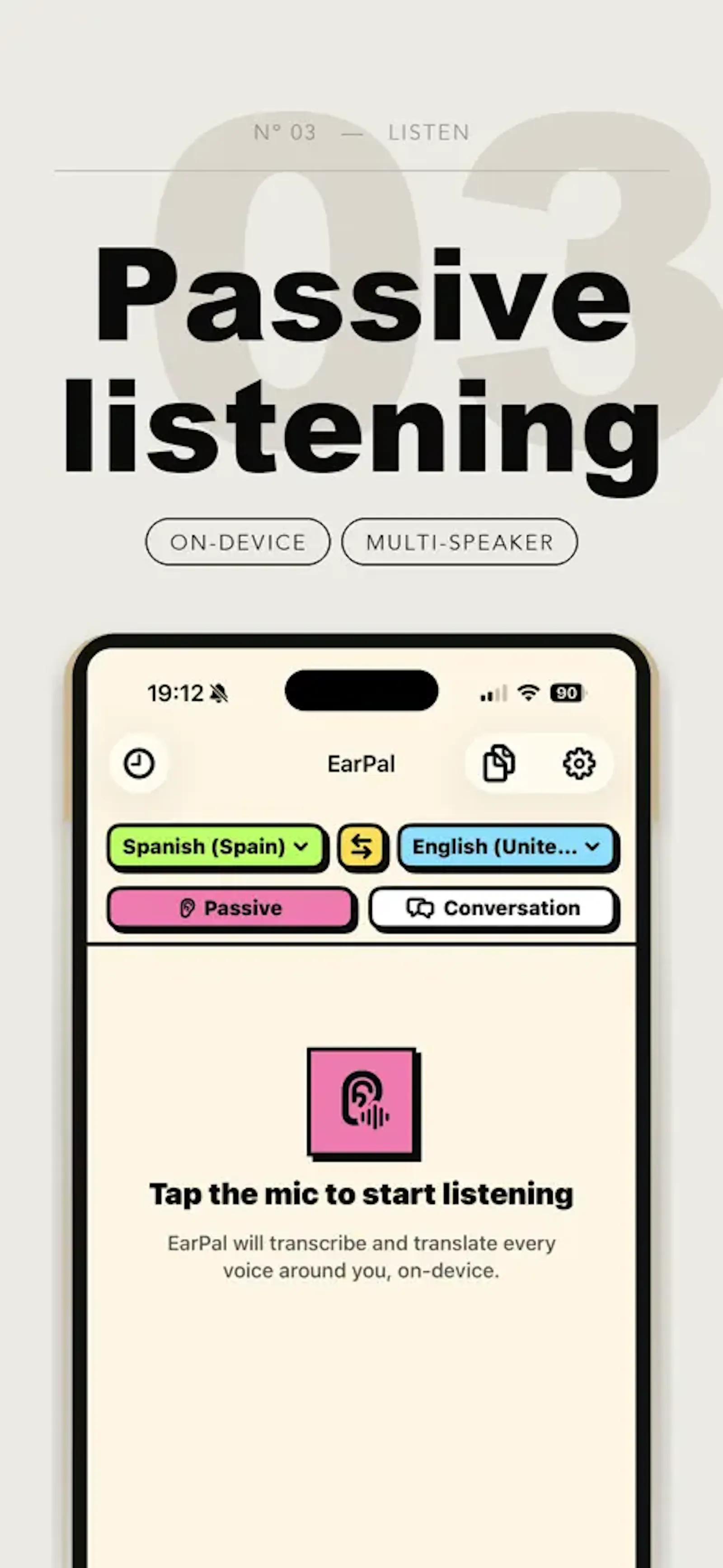 EarPal Translator  screenshot 3
