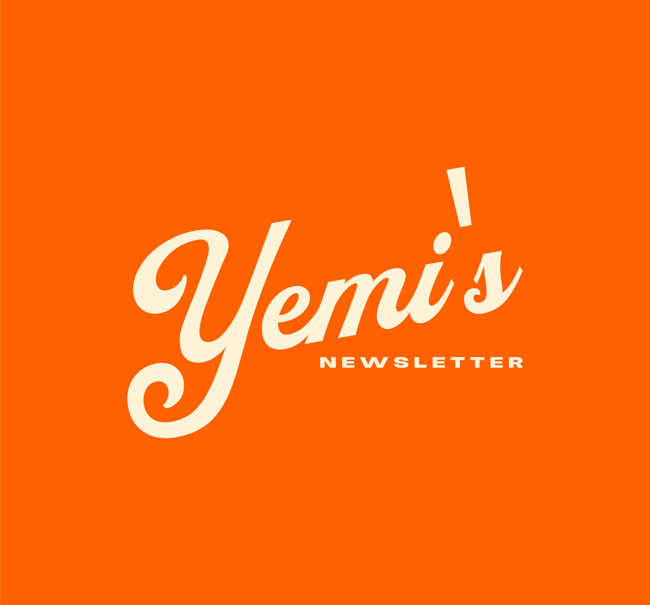 Yemi's Newsletter logo