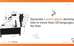 Lipsumgen - Lorem Ipsum Generator media 1