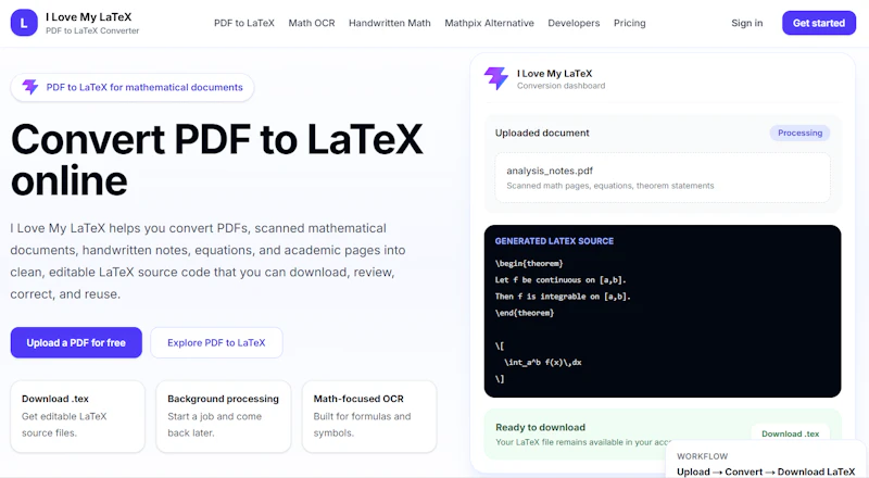 I Love My LaTeX screenshot 1