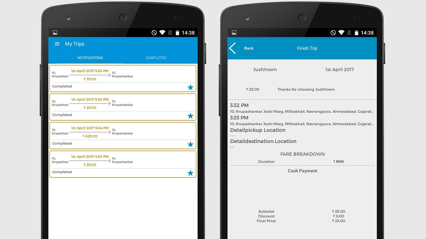 Taxi Booking App gallery image