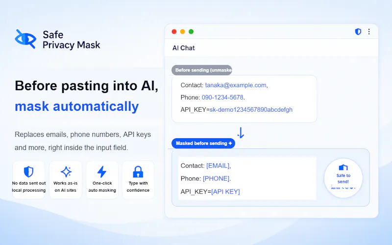Safe Privacy Mask screenshot 1