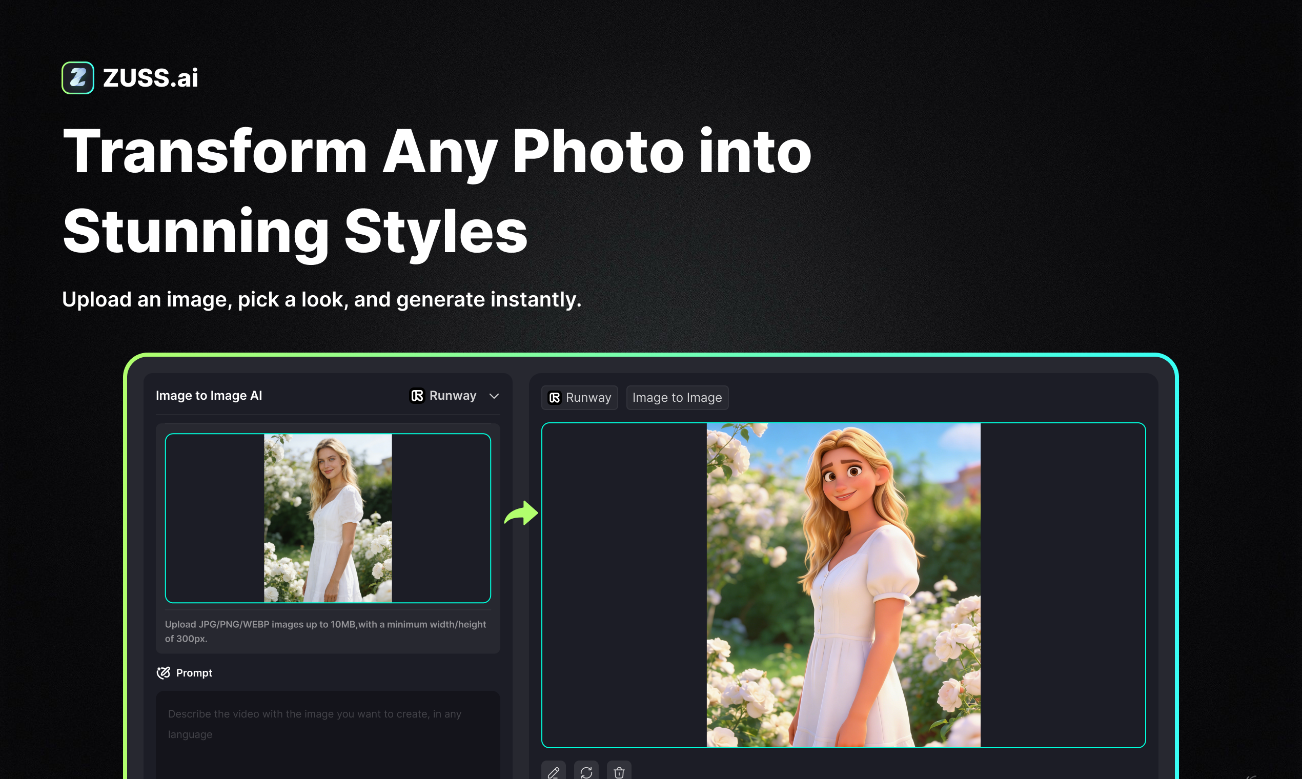Zuss AI Image Editor gallery image