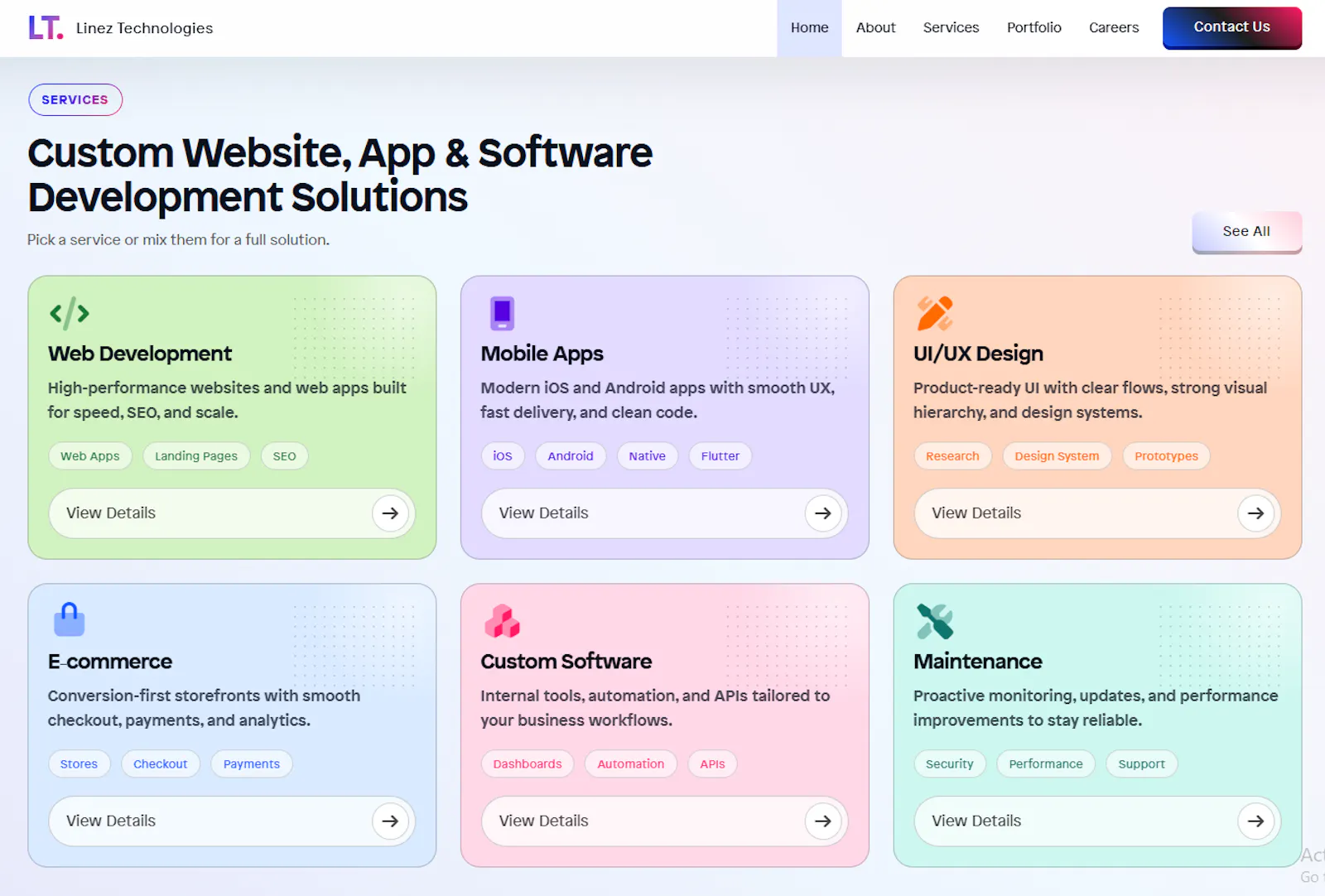 Linez Technologies screenshot 2