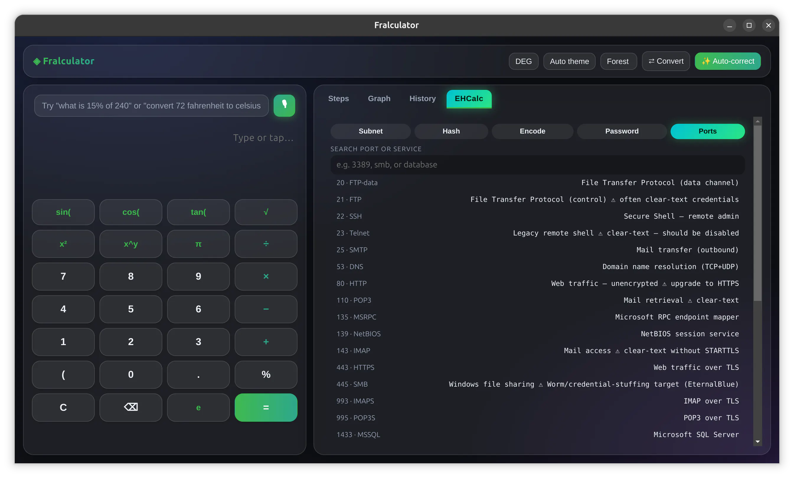 Fralculator gallery image