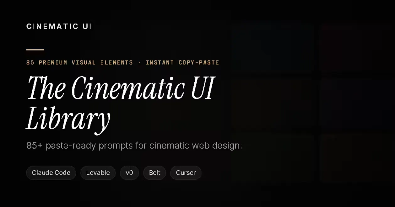 Cinematic UI