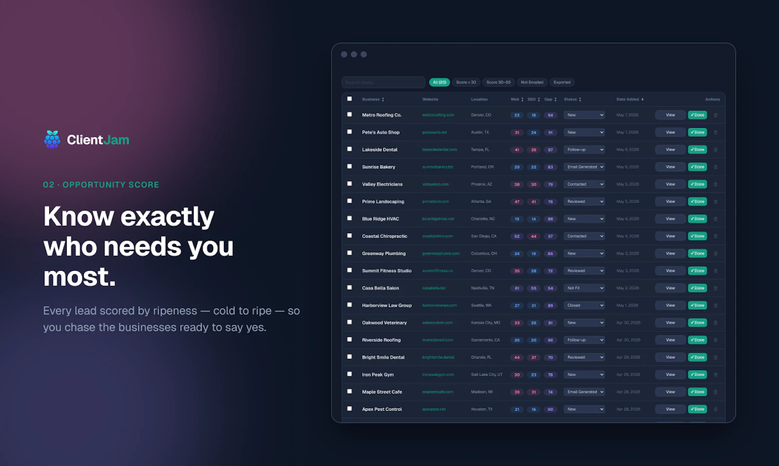 ClientJam screenshot 3