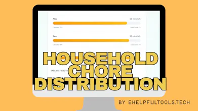 Household Chore Distribution Balance gallery image