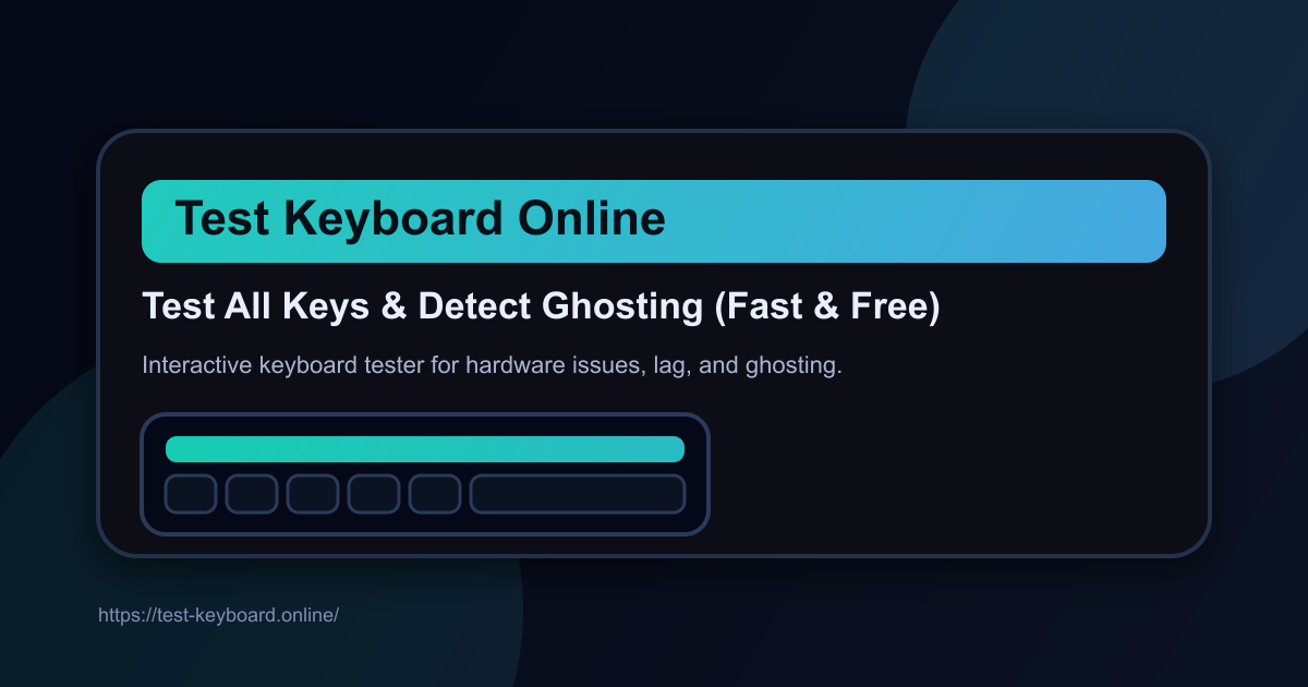 Test Keyboard Online gallery image