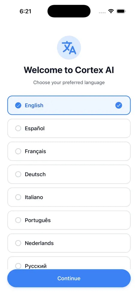 Cortex - Local AI - Main product screenshot demonstrating key features and user interface
