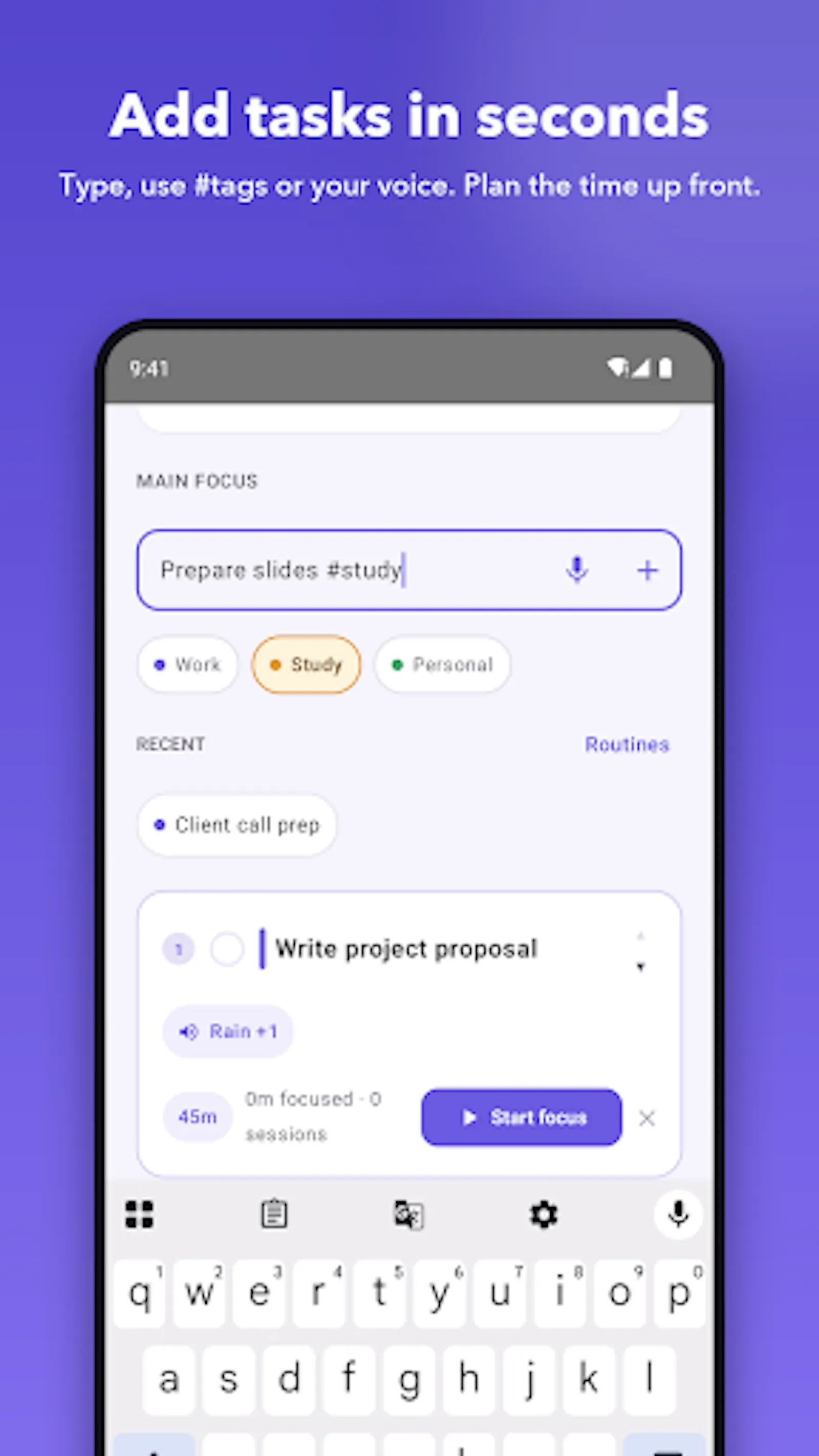 Daily Focus: Pomodoro Timer screenshot 3