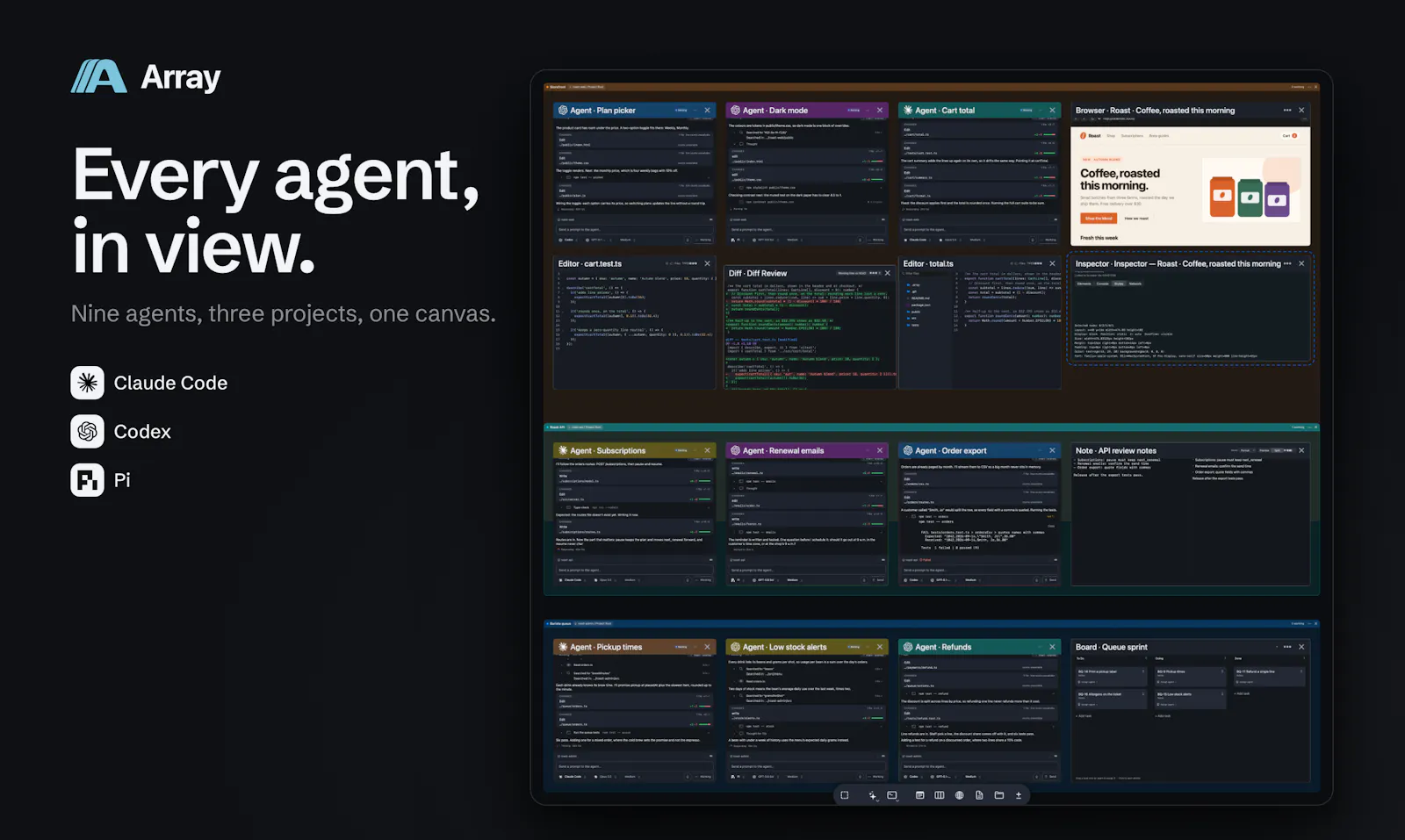 Array screenshot 2