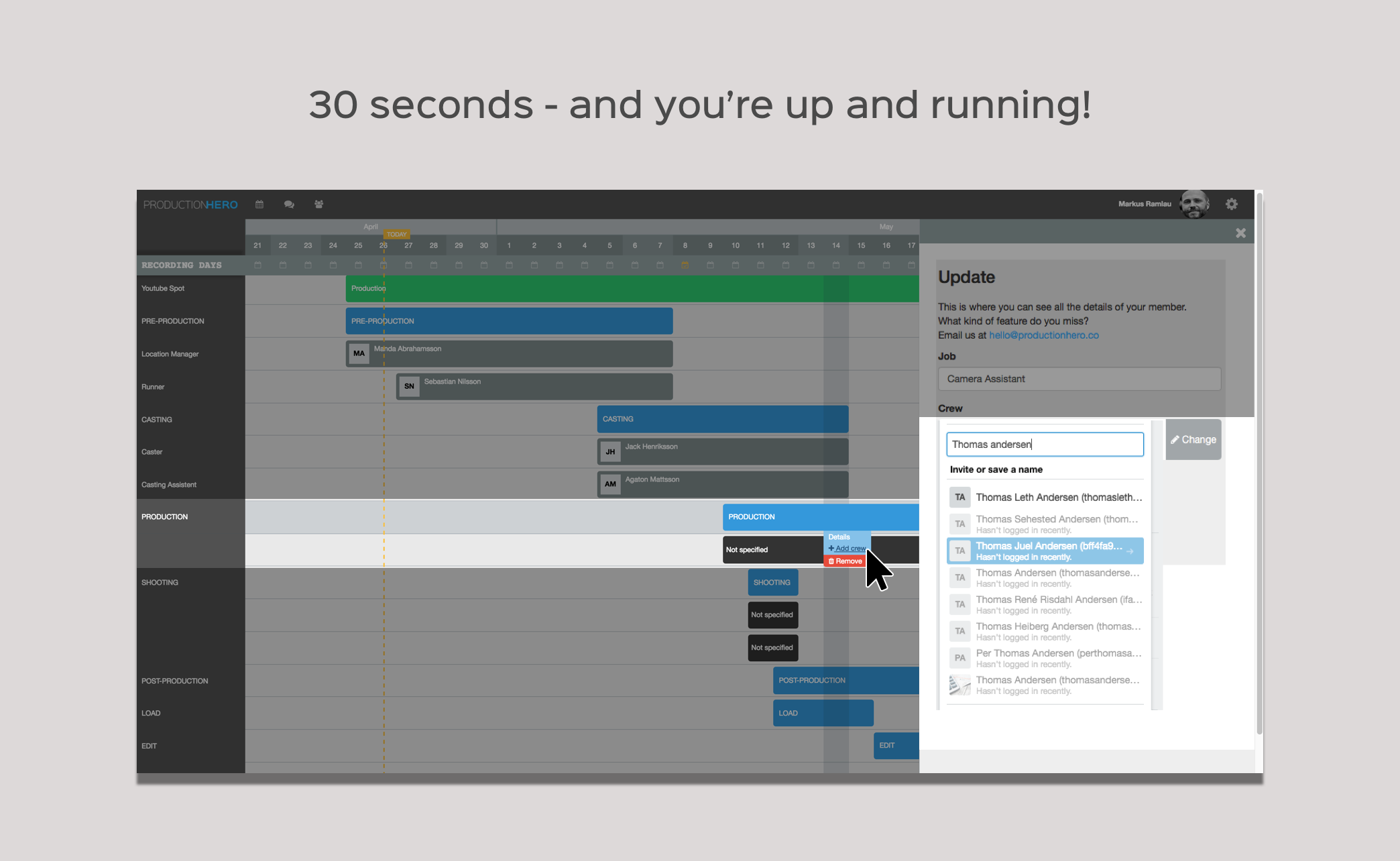 Production Hero gallery image