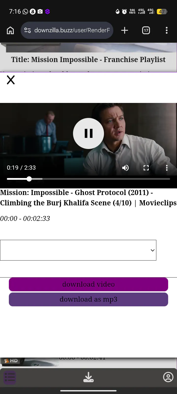Downzilla video downloader gallery image