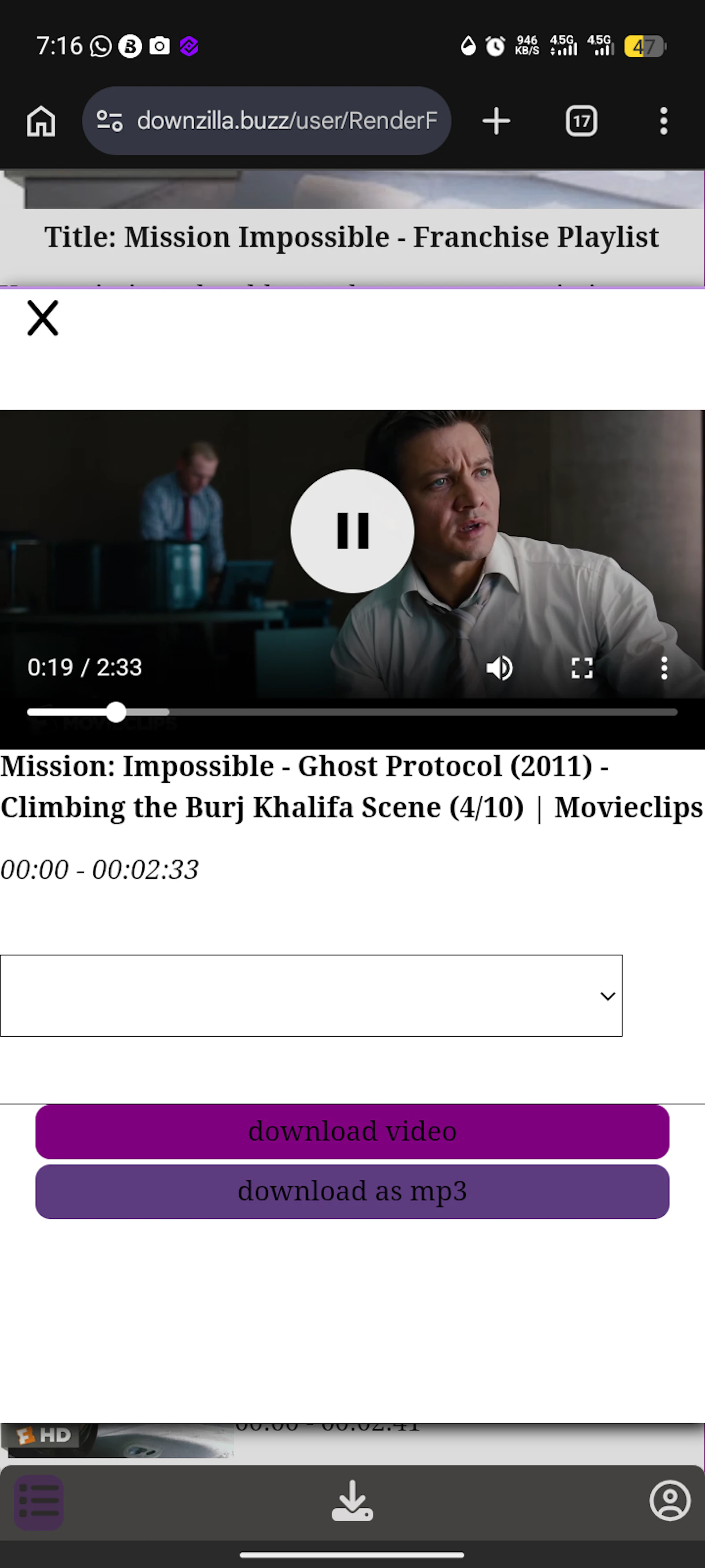 Downzilla video downloader screenshot 7