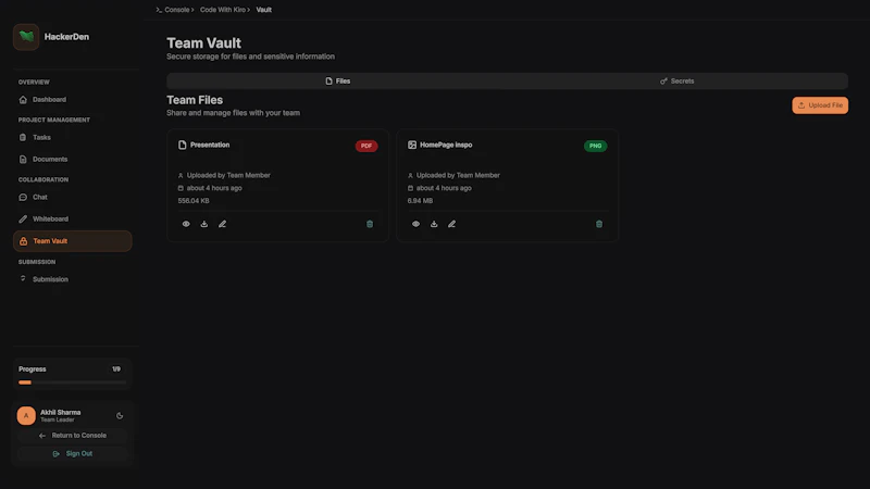 hackerDen screenshot 6