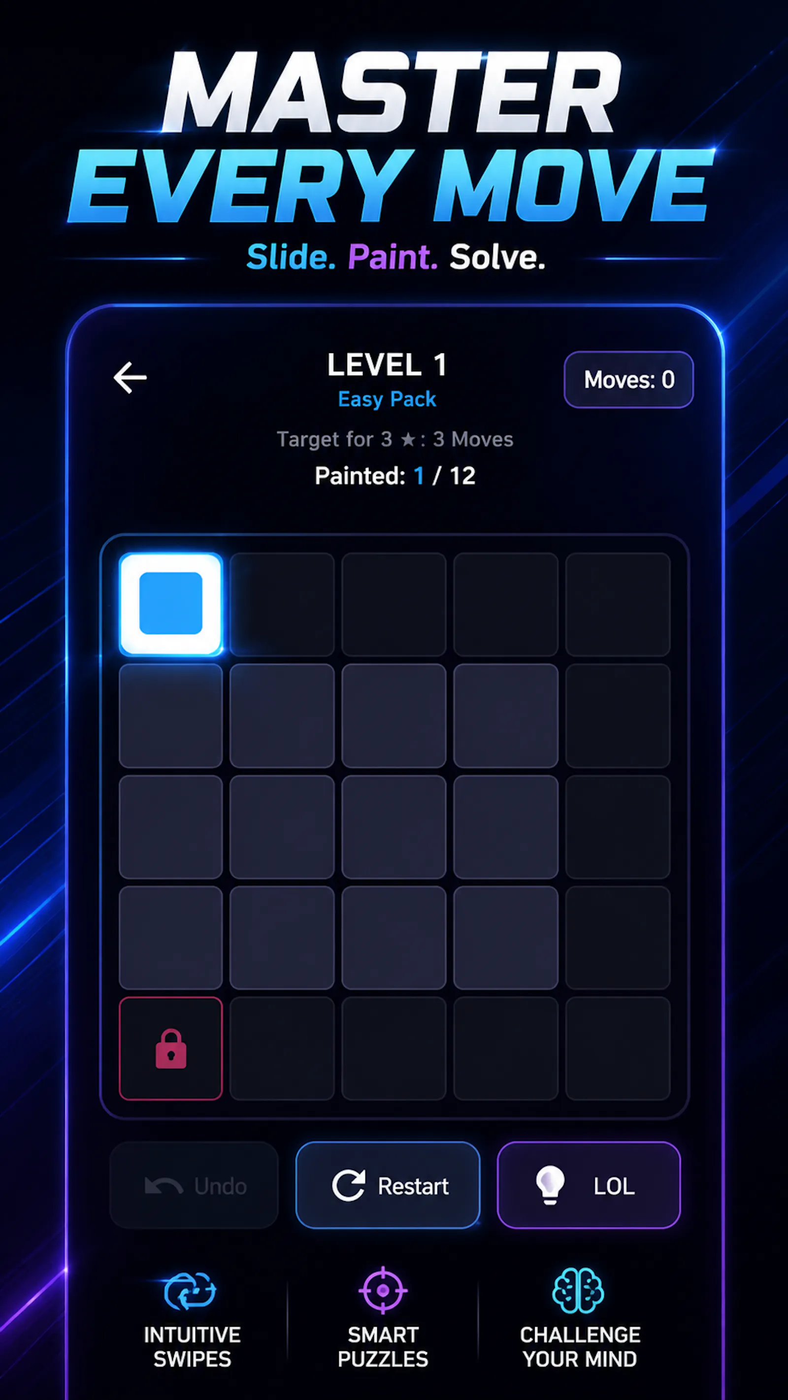 Chromaze: Slide Puzzle screenshot 3