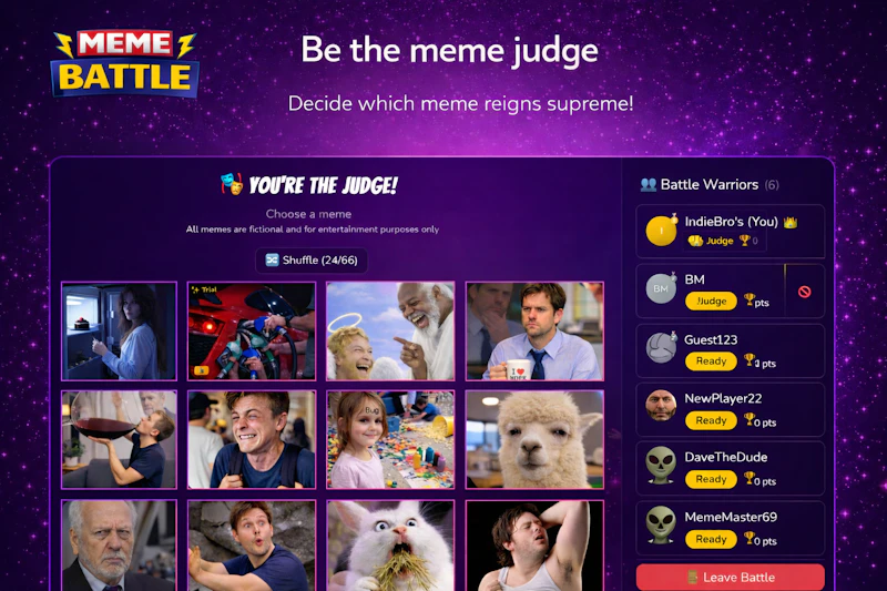 Meme Battle screenshot 2