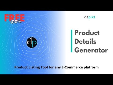 depikt's Product Details Generator gallery image