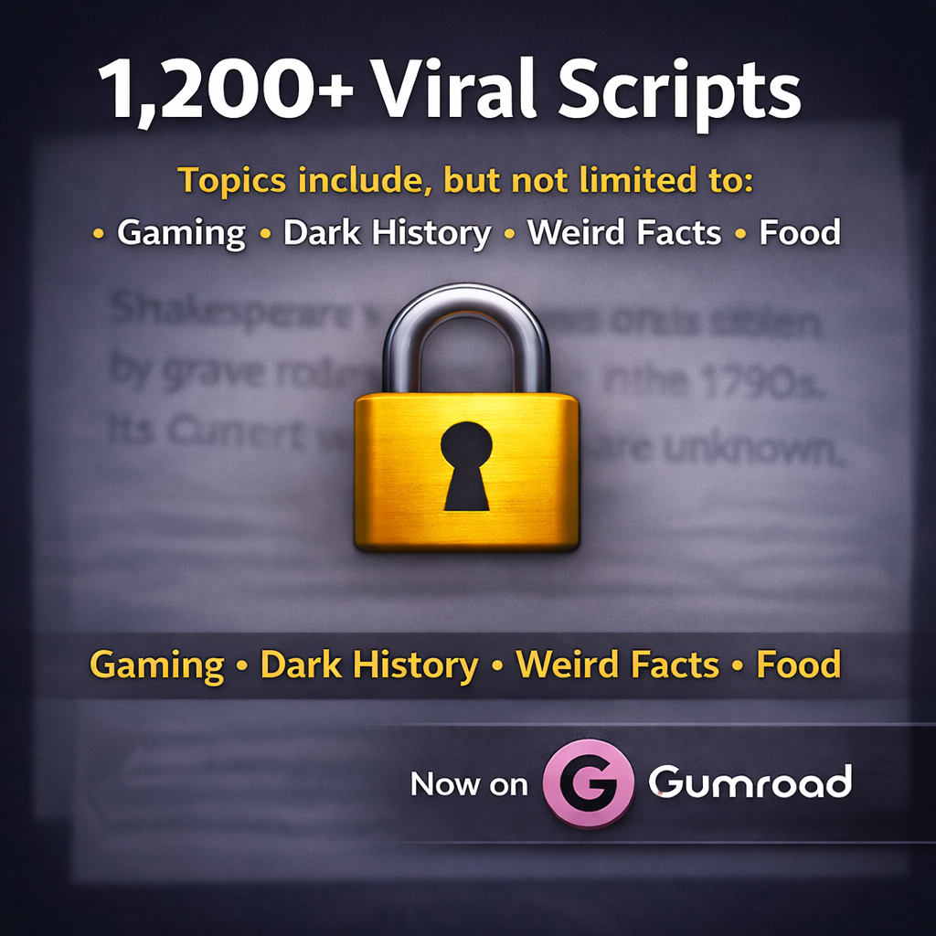 Short-form Script Packs - Main product screenshot demonstrating key features and user interface