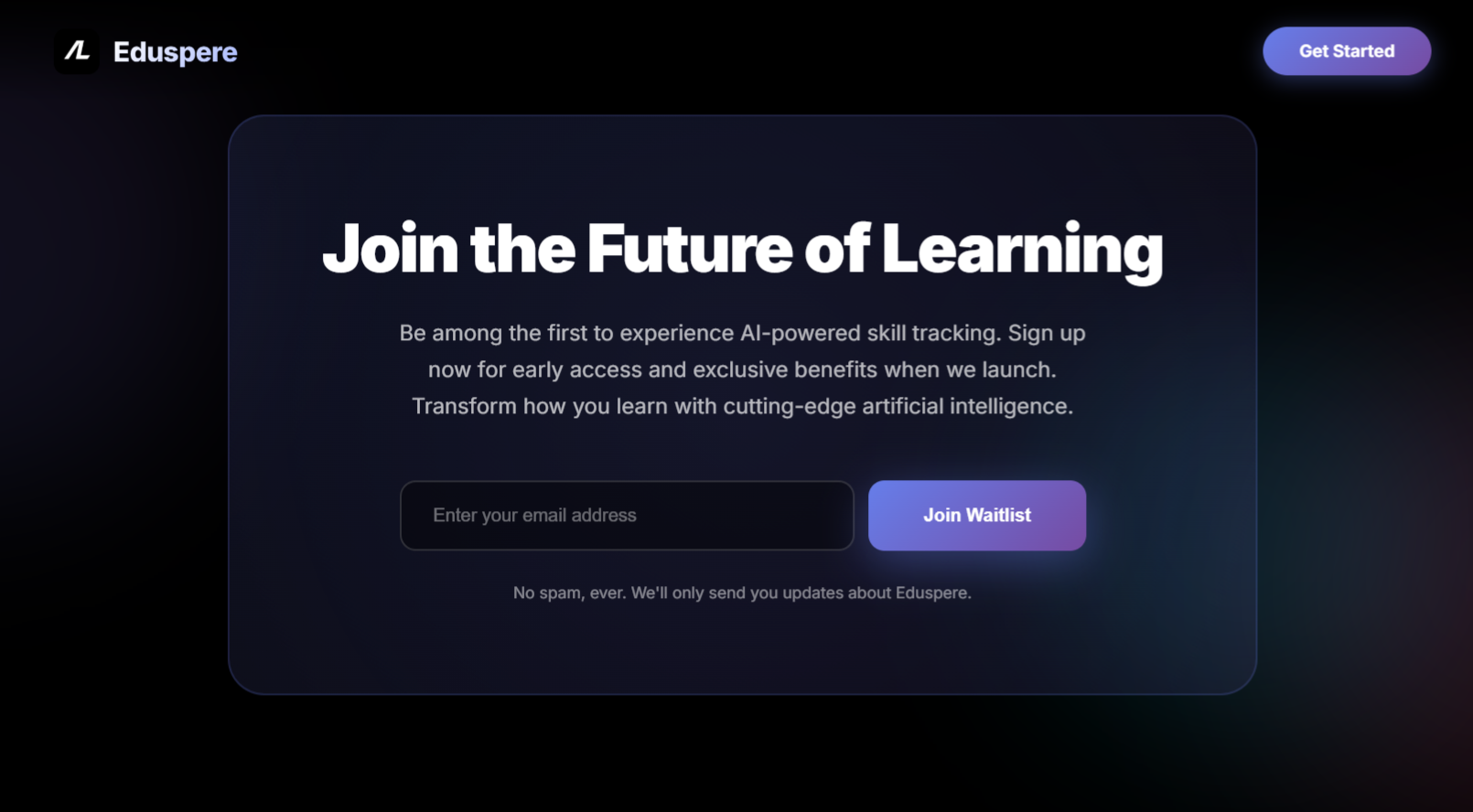 Eduspere - Main product screenshot demonstrating key features and user interface