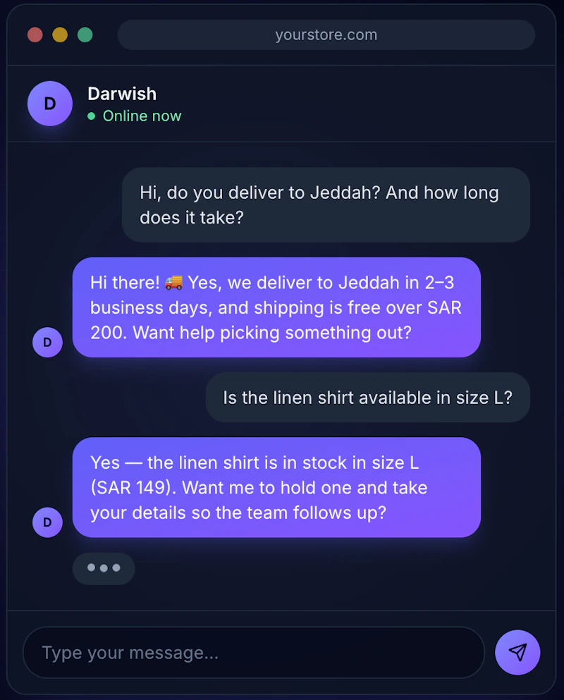 Darwish screenshot 2