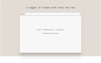 Daily Wisdom Chrome Extension gallery image