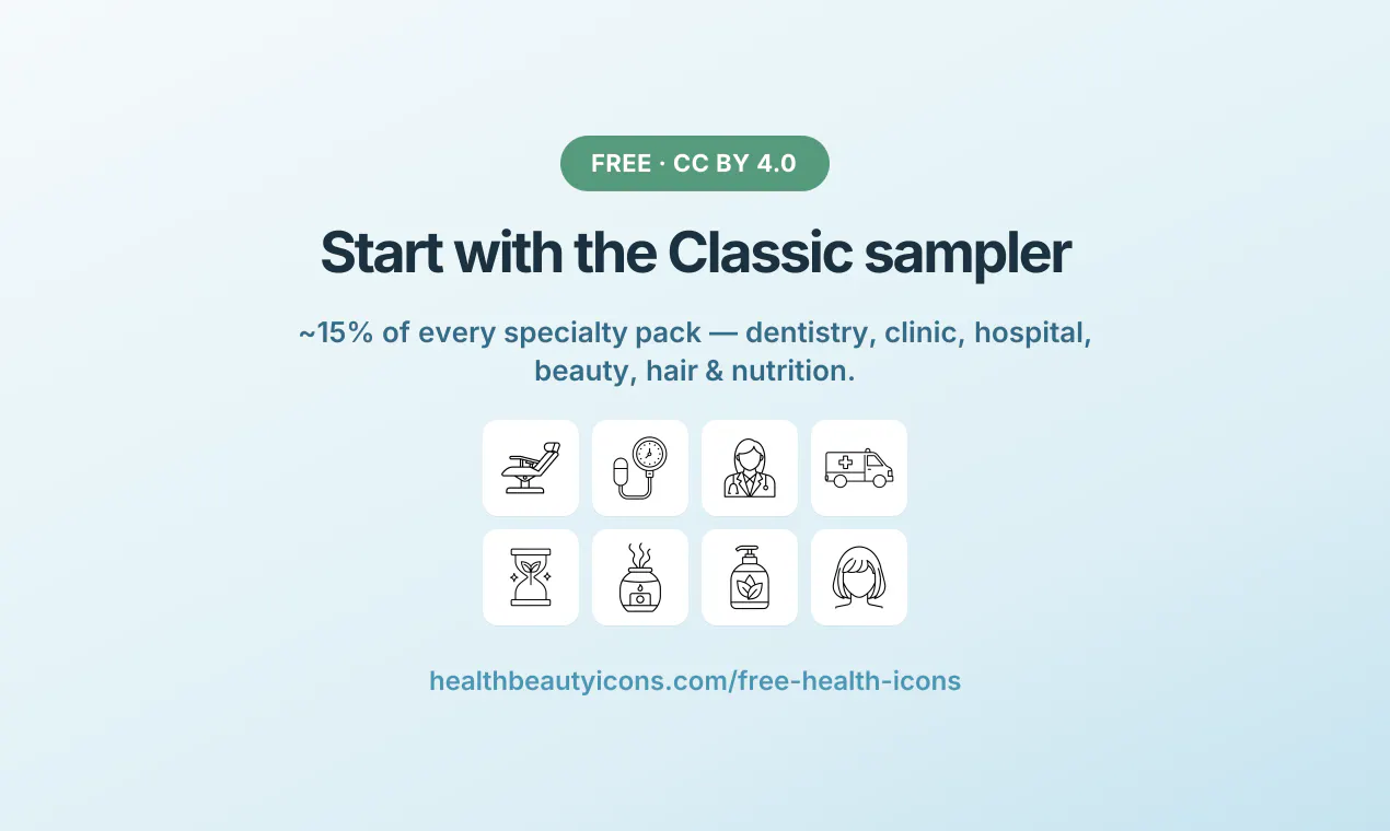 Health & Beauty Icon Library screenshot 5