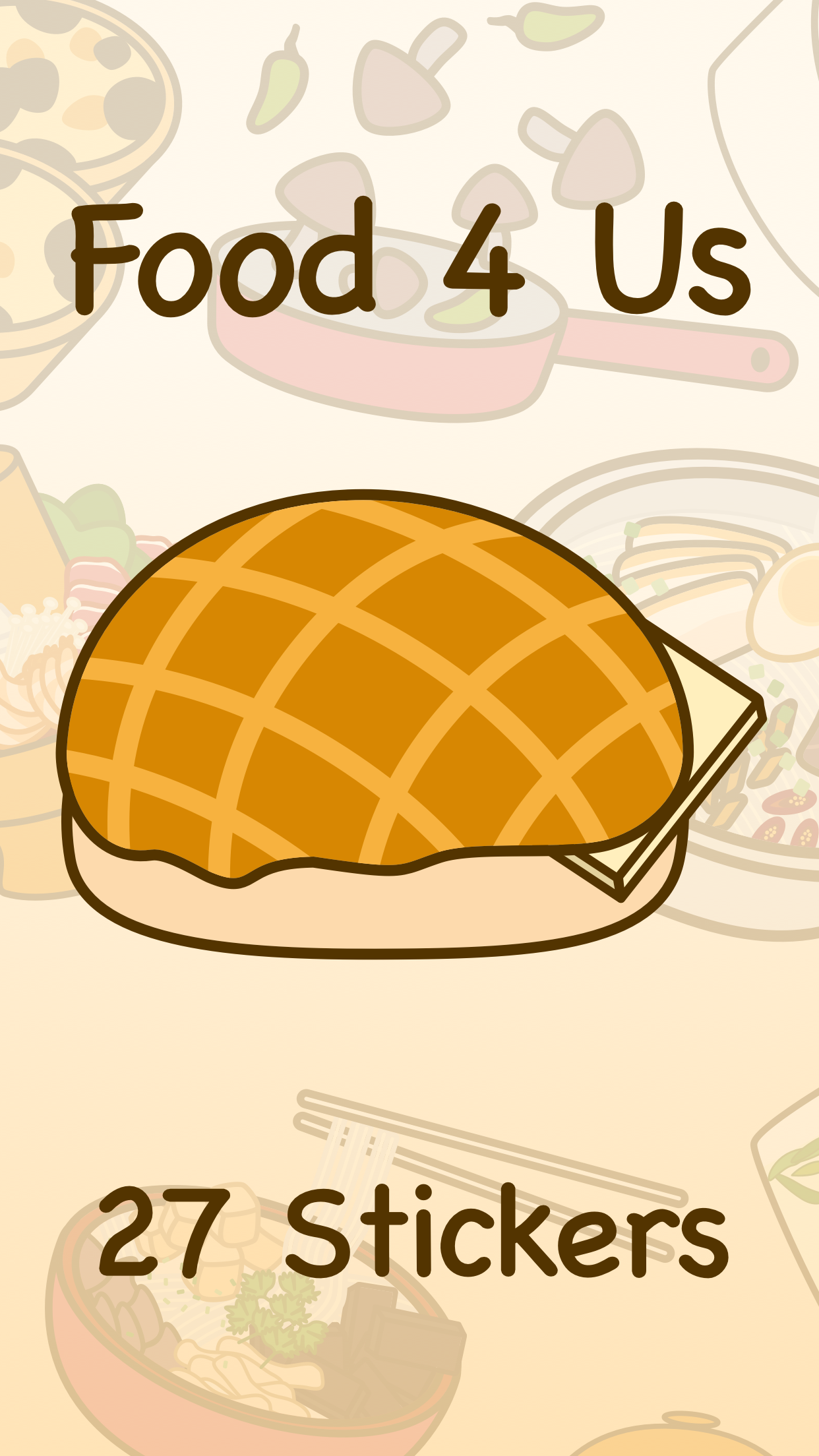 Food 4 Us Stickers for iMessage gallery image