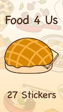 Food 4 Us Stickers for iMessage gallery image