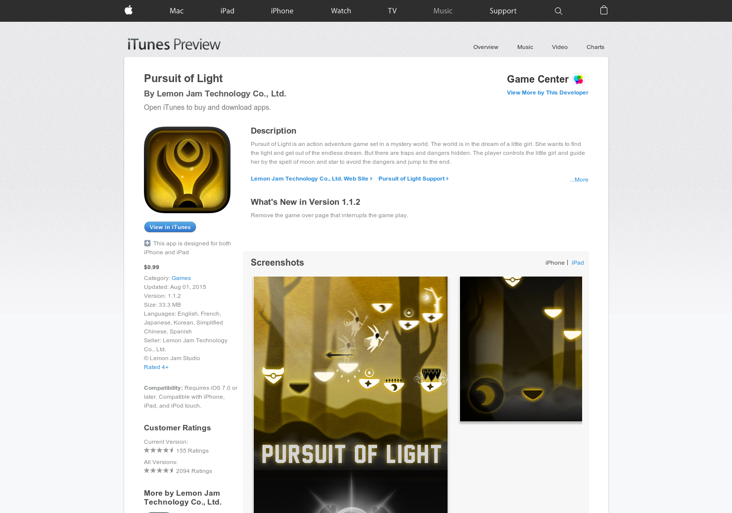 Pursuit of Light