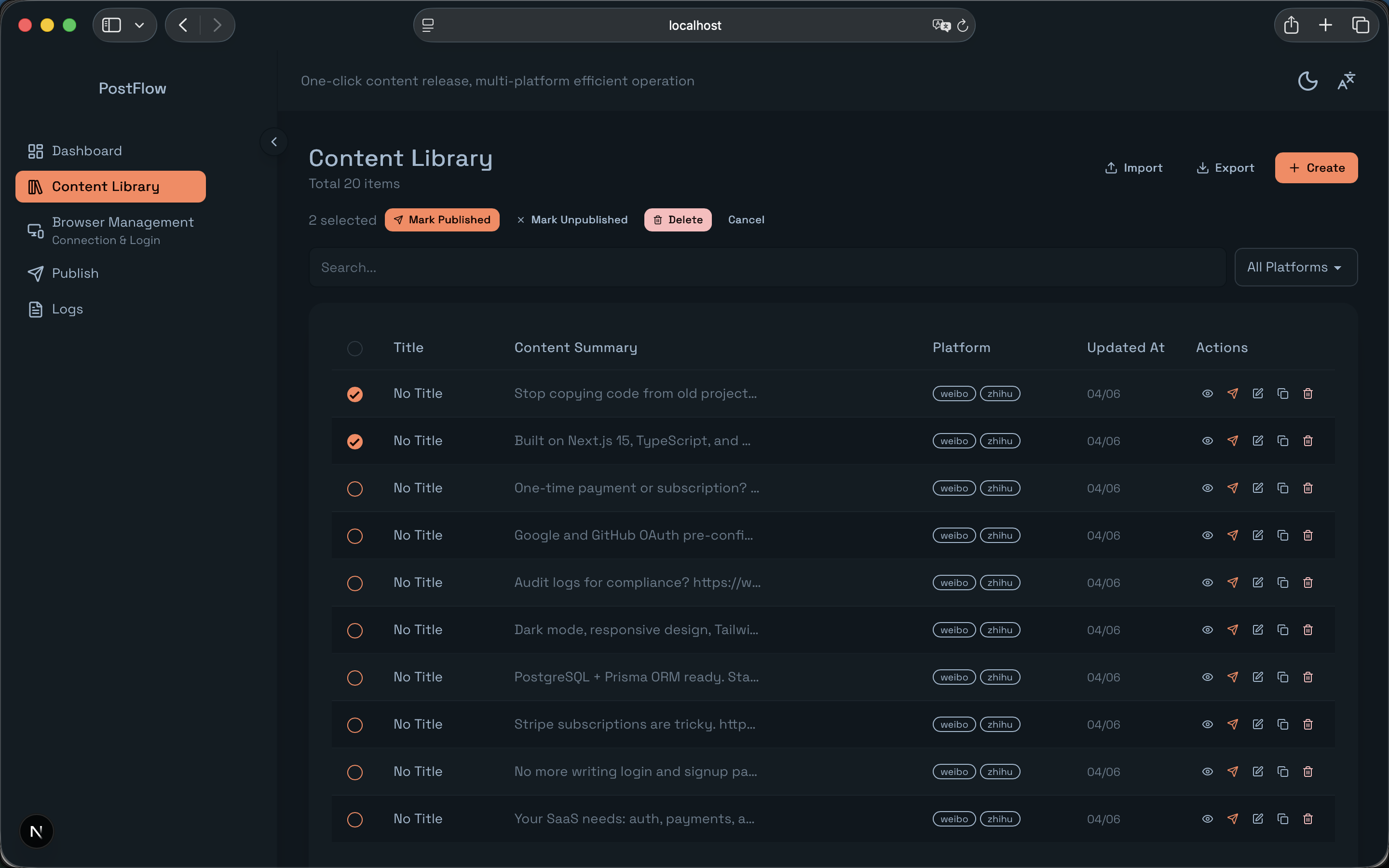 postflow gallery image