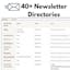 40+ Newsletter Directories to Submit to
