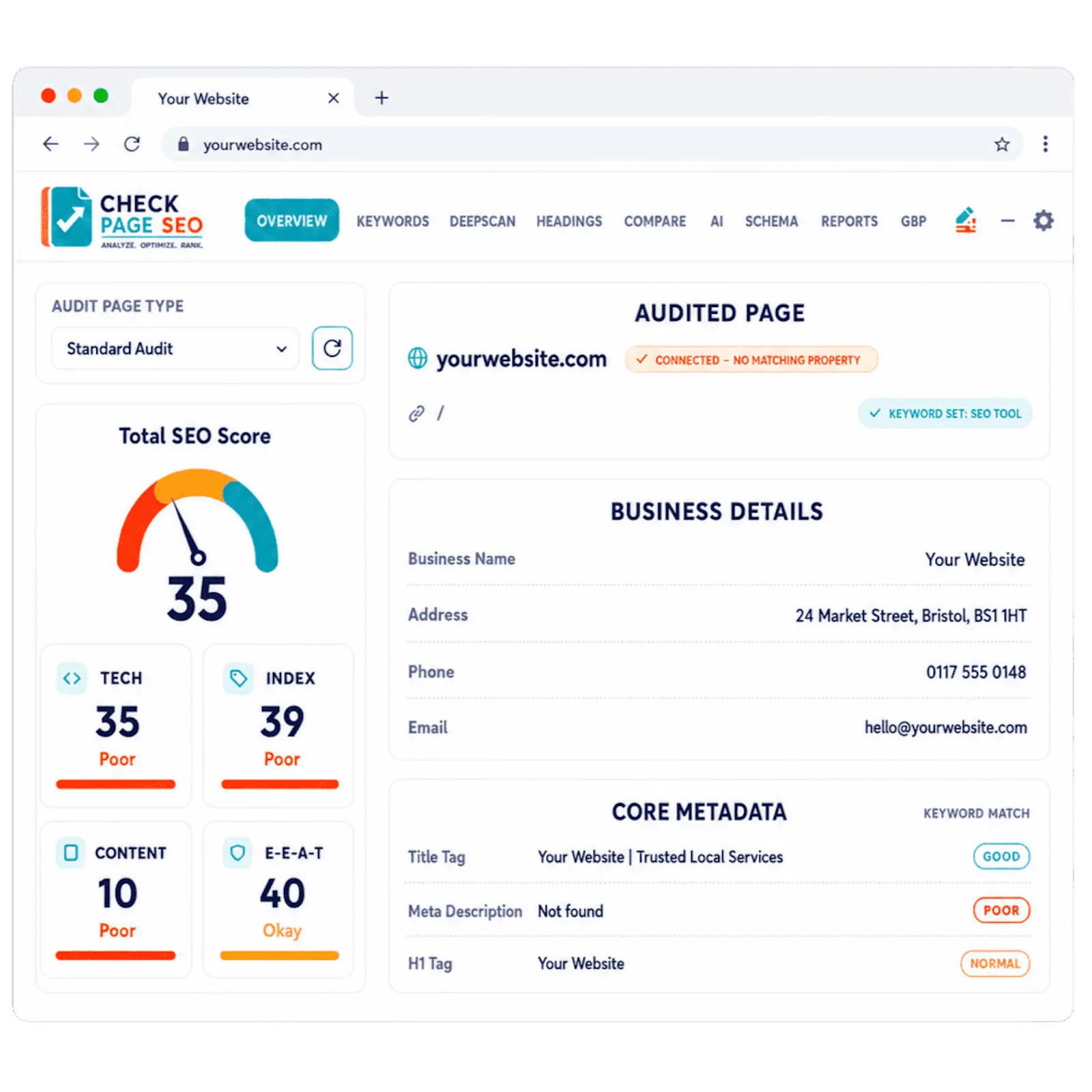 Check Page SEO screenshot 1