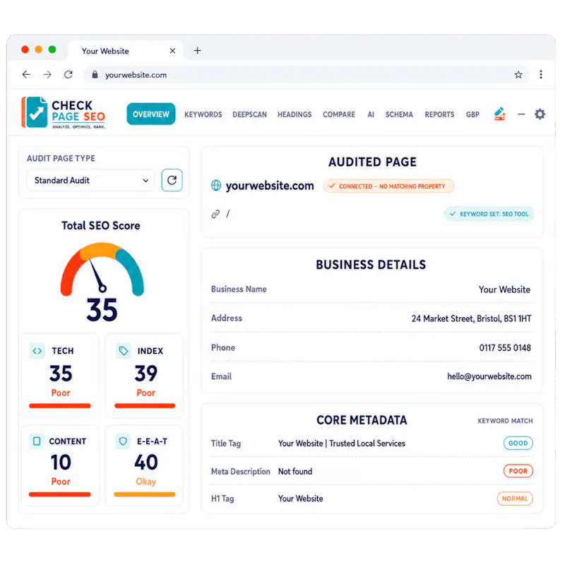 Check Page SEO screenshot 1