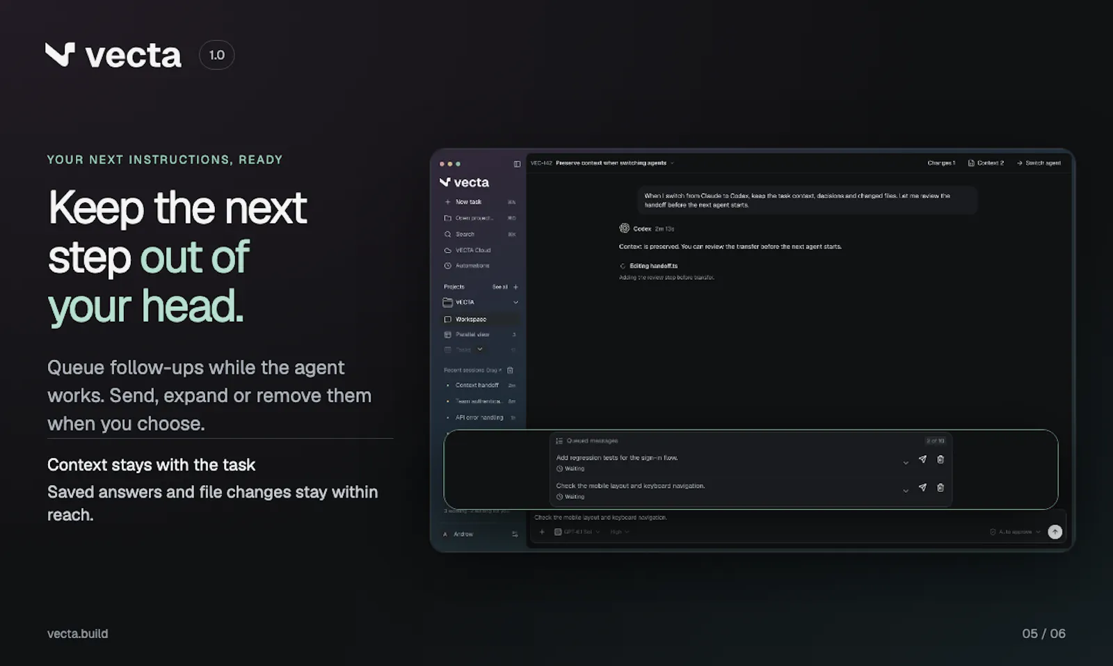VECTA 1.0 screenshot 5