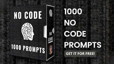 1000+ No Code Prompts Template gallery image