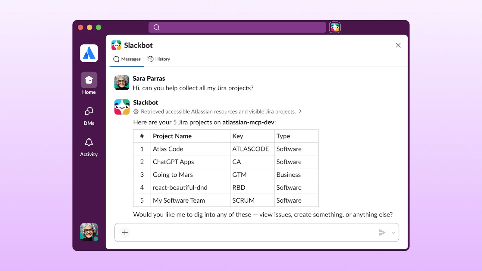Slackbot’s MCP Client screenshot 4