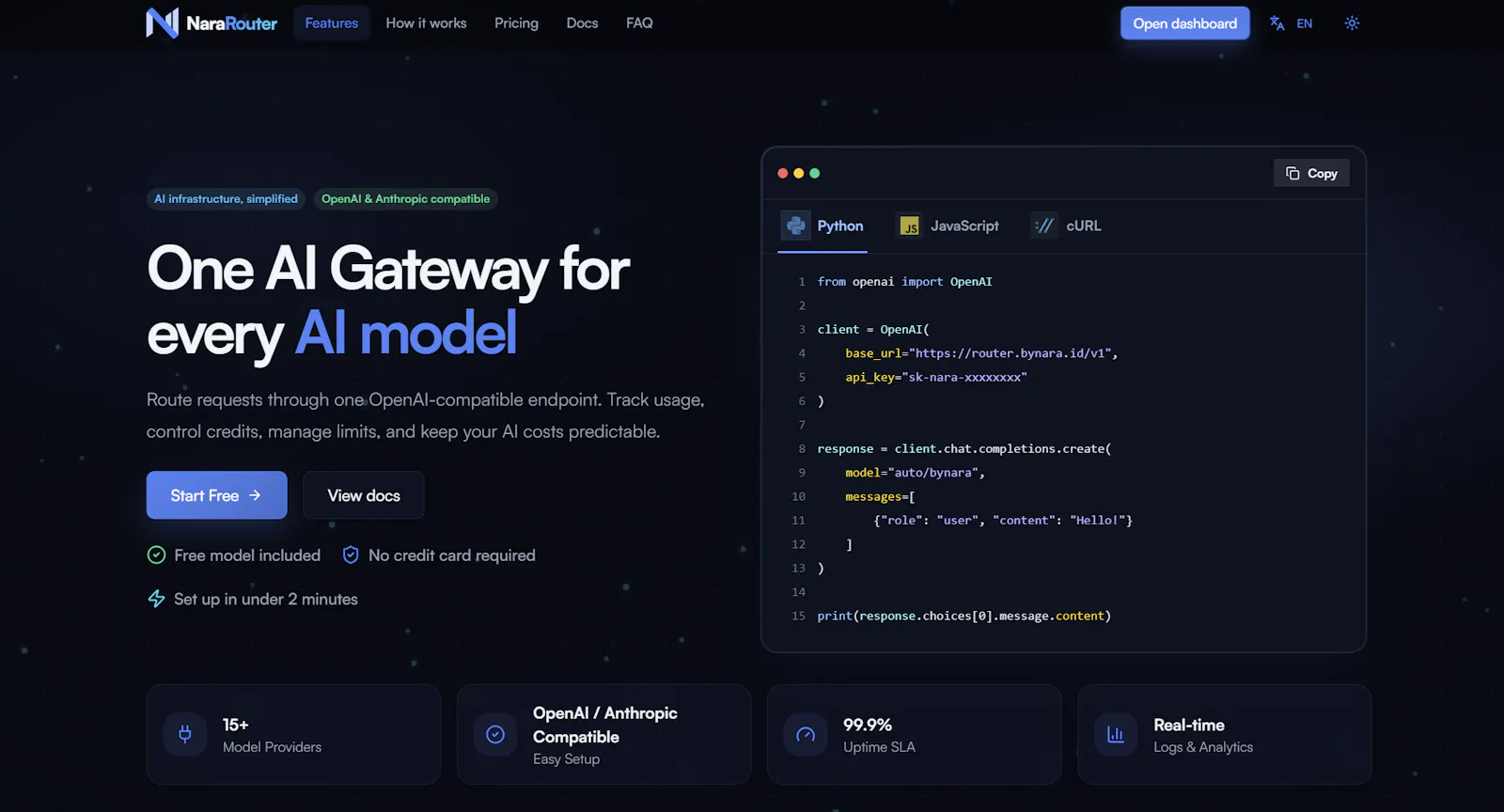 NaraRouter screenshot 1