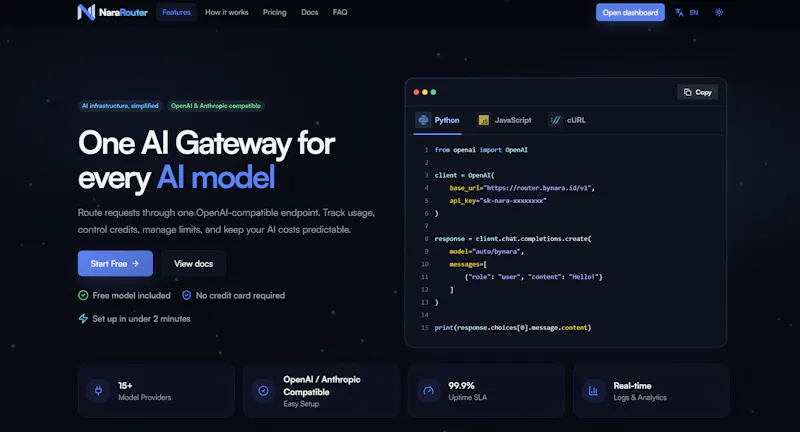 NaraRouter screenshot 1