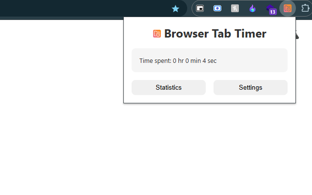 Browser Tab Timer gallery image