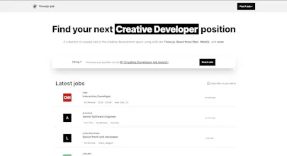 threejs-job.com gallery image